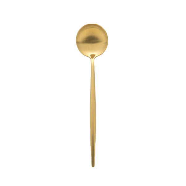 Loeffel gold mieten Stiletto Suppenloeffel Besteck ausleihen