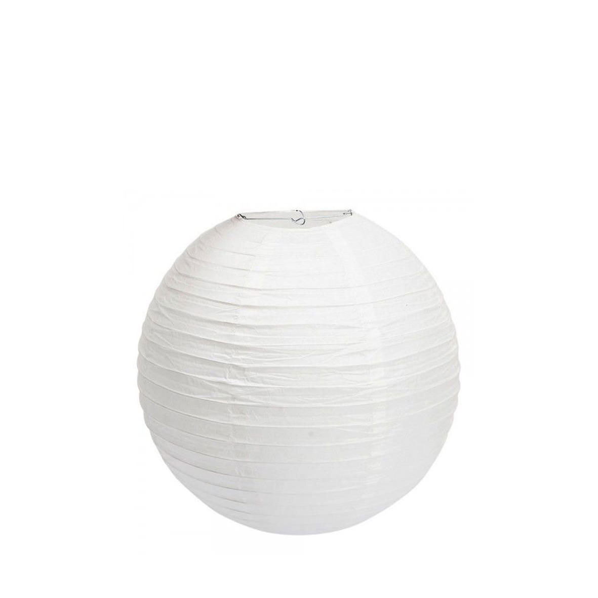 Lampion Nylon weiss mieten Hochzeit, Deko, Feier, Geburtstag, Veranstaltung
