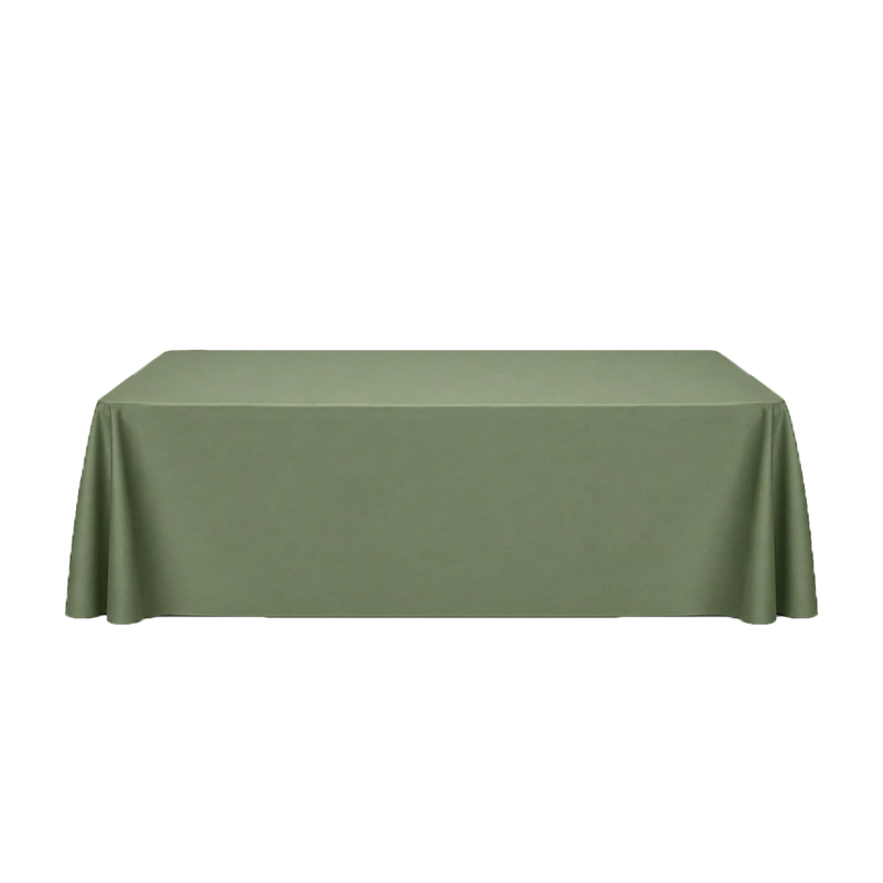 Tischdecke_Polyester_rechteckig_1,50x2,60cm_olivgrün_mieten_I_Verleih_Hochzeit_Feier_Event_Geburtstag_Catering_Firmenevent
