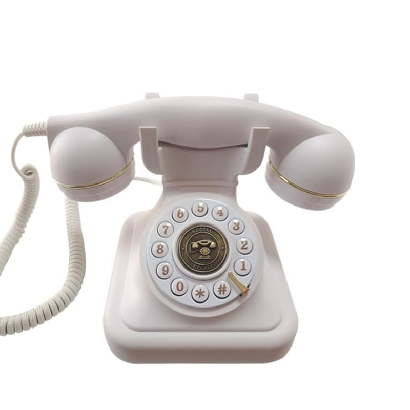 Telefon Audio Gästebuch | Guestbook Retro weiss mieten | Verleih Hochzeit, Geburtstag, Feier, Event