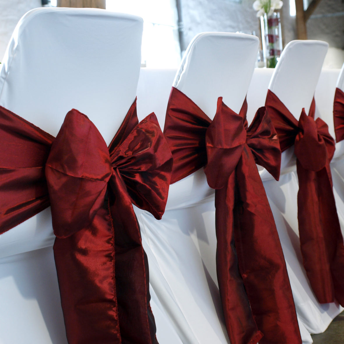 Stuhlhusse weiss flexibel universell modern für Stühle Stretch mieten Verleih Hochzeit Event_7