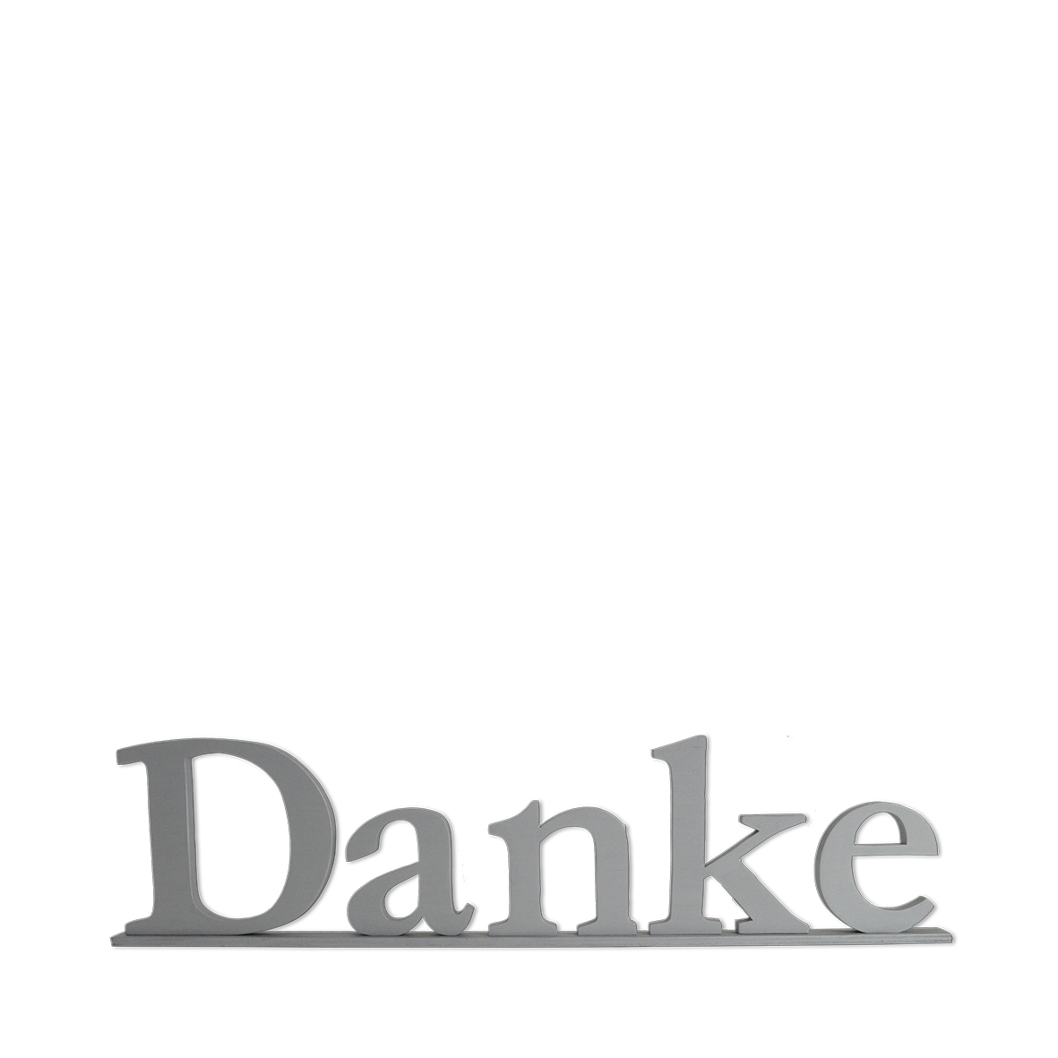 Schriftzug Danke silber mieten Deko Hochzeit Geschenketisch