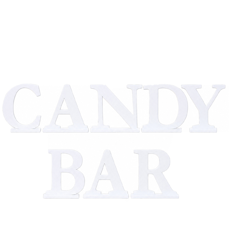 Schriftzug "CANDYBAR"
