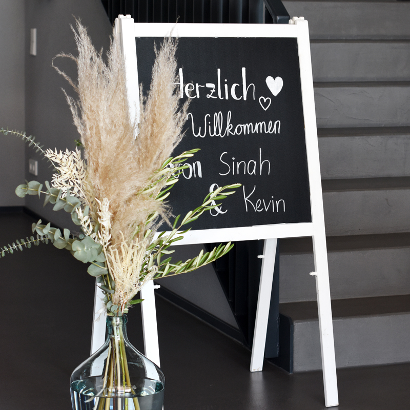 Ballon Vase, Glas klar (leicht grün) mieten Hochzeit_2