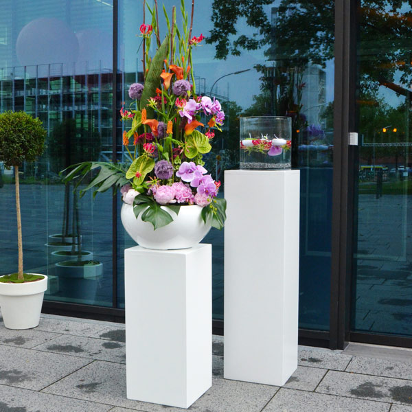 Quadersäule_Holz_weiss_Dekoration_Event_Eingang_Hochzeit_Trauung_mieten_3
