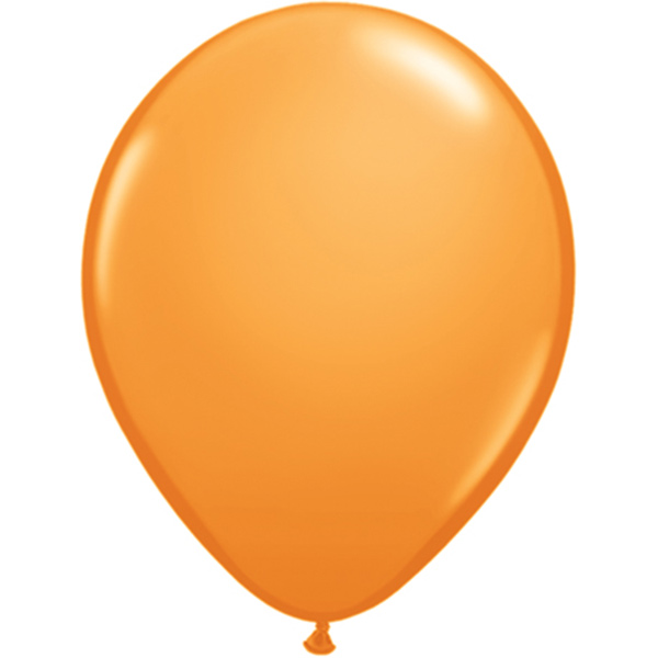 Luftballon orange