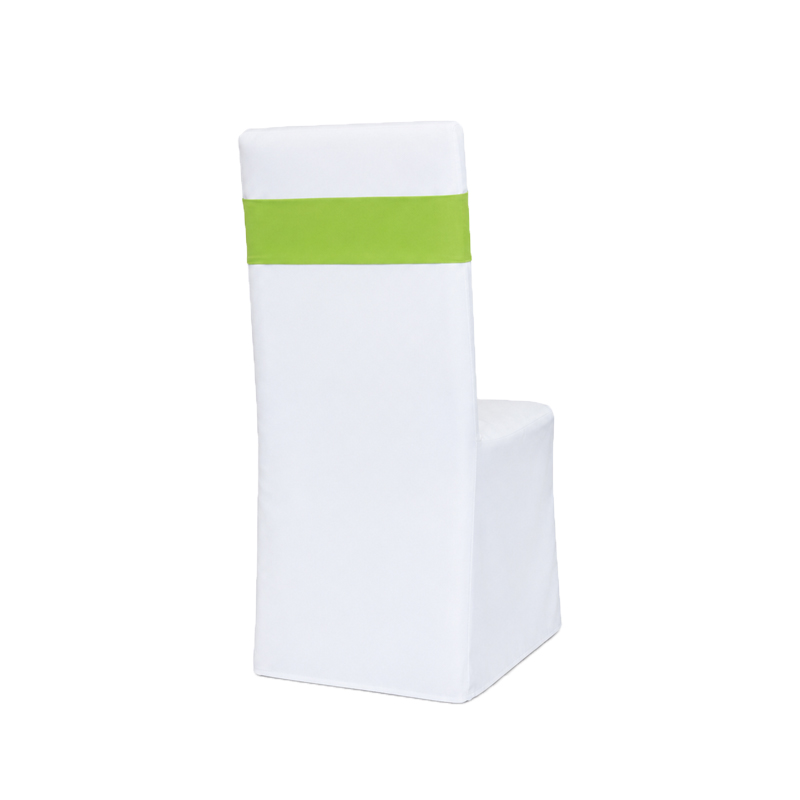 Schleifenband aus Stretch 10cm in grün zur Miete für Hochzeiten
