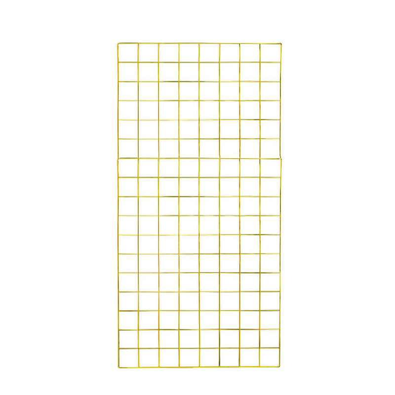Sitzplan/ Tischplan Willkommensschild Gitter Metall gold für Hochzeit und Event