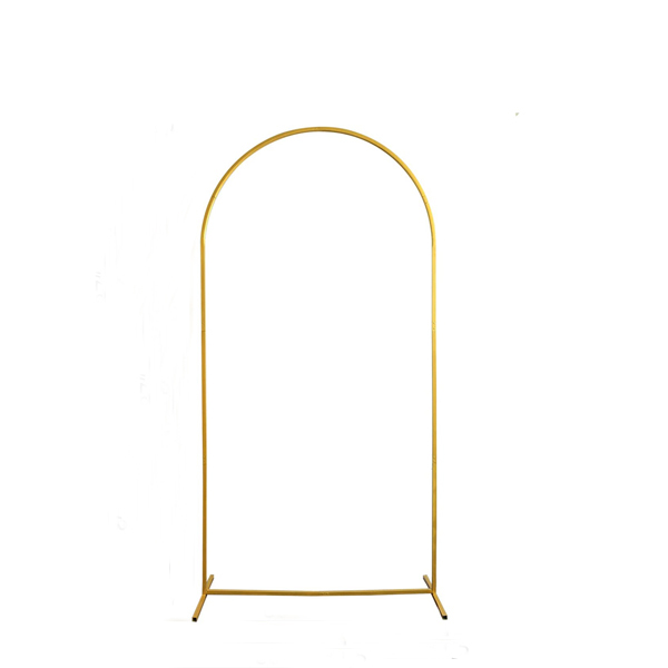Traubogen Round Bow Rundbogen für Hochzeit freie Trauung, Metall gold mieten