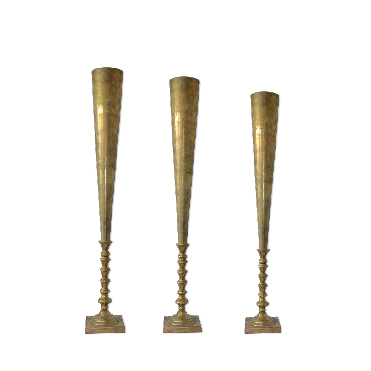 Vase Kelch gold [mieten]