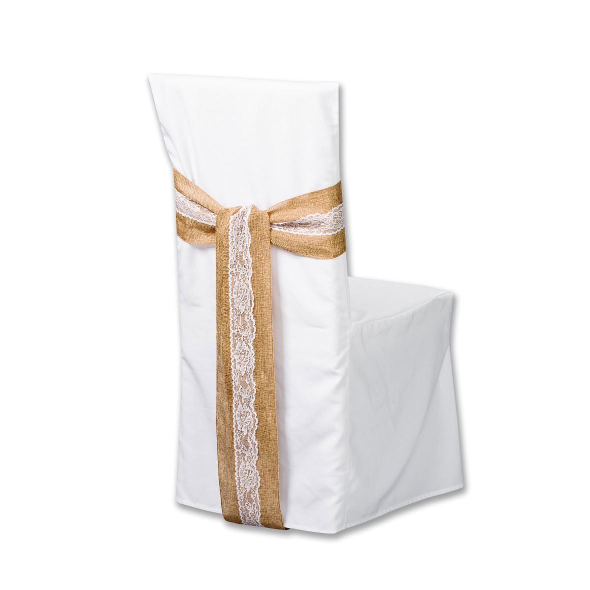 Stuhlhusse weiss Polyester Hochlehner Stühle | mieten Verleih Hochzeit Feier Event Veranstaltung_6