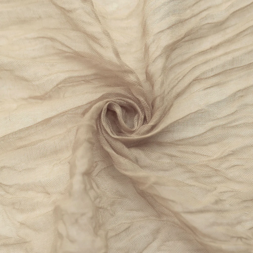 Serviette Musselin beige | mieten | Verleih für Hochzeit und Event 1
