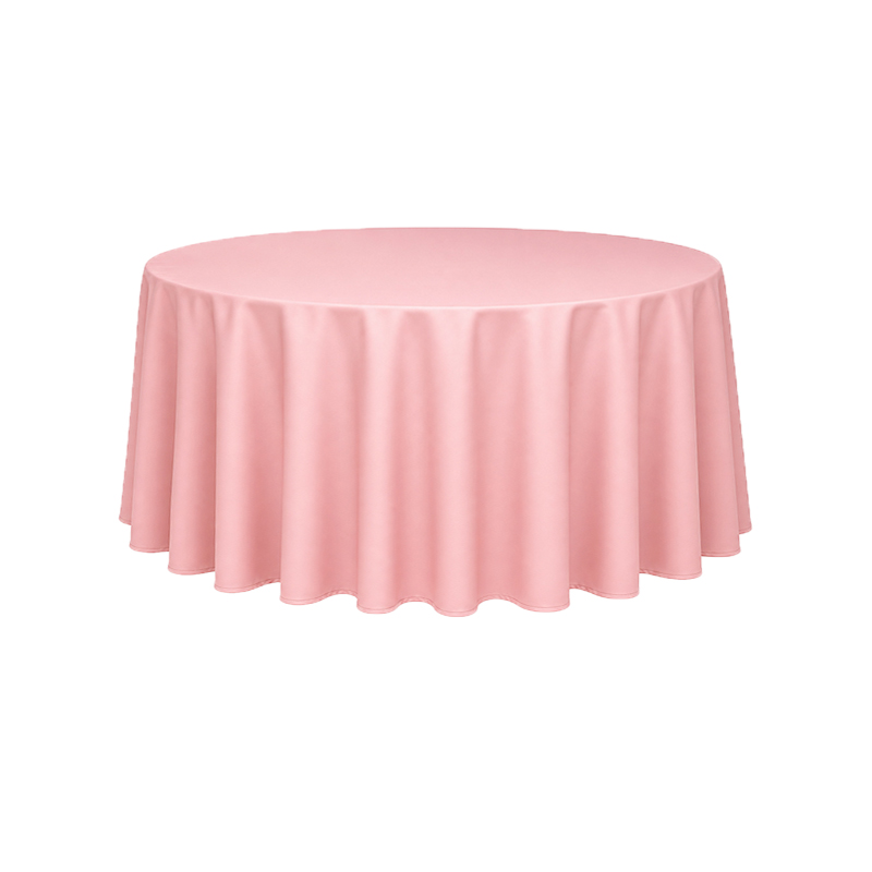 Tischdecke_Polyester_rund_275cm_dustyrose_altrosa_mieten_I_Verleih_Hochzeit_Feier_Event_Geburtstag_Catering_Firmenevent