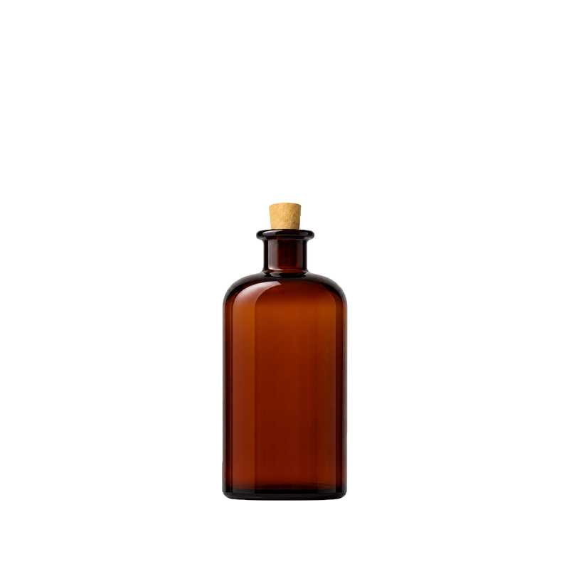 Flaschenvase Apotheker braun mieten für Tischdeko Hochzeit