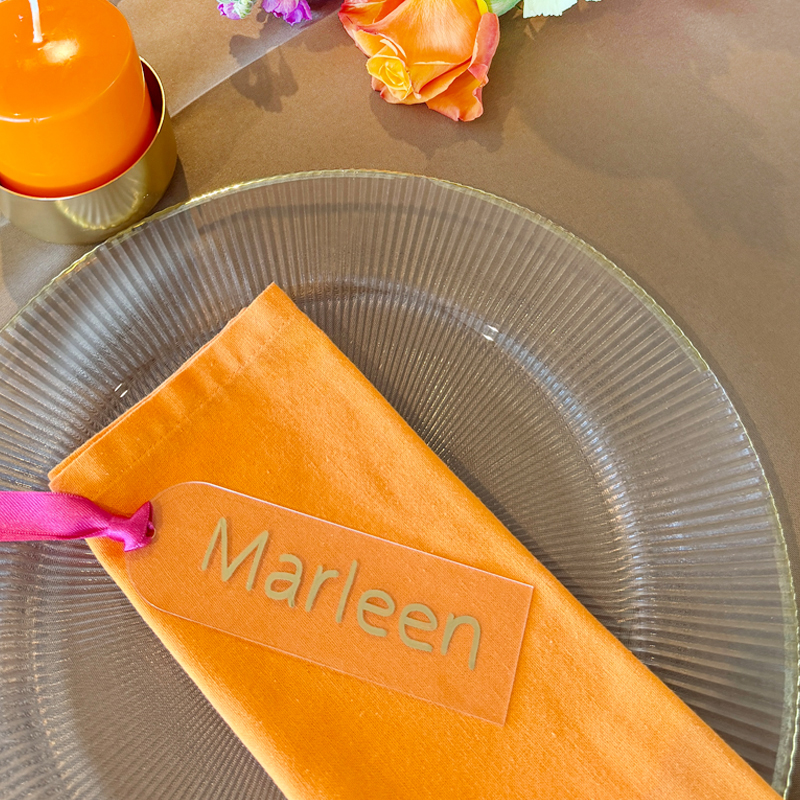 Serviette_Leinen_orange_Mieten_Hochzeit_Geburtstag_Event