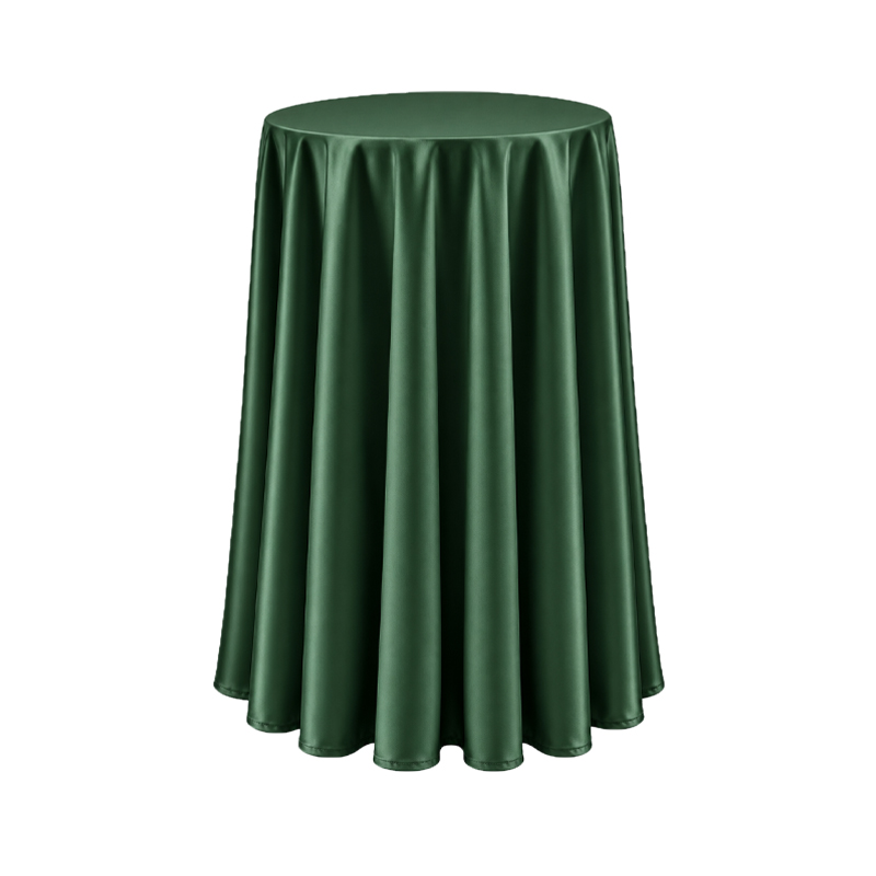 Tischdecke_Lamour_Satin_rund_305cm_bodenlang_forestgreen_emerald_mieten_I_Verleih_Hochzeit_Feier_Event_Geburtstag_Catering_Firmenevent