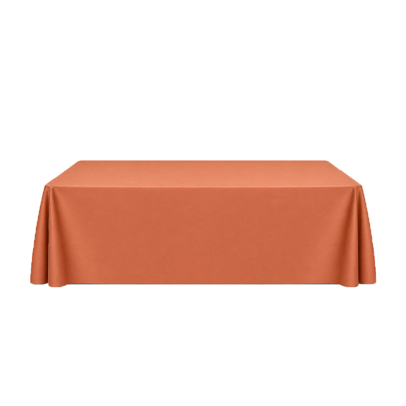Tischdecke_Polyester_rechteckig_1,50x2,60cm_terracotta_mieten_I_Verleih_Hochzeit_Feier_Event_Geburtstag_Catering_Firmenevent
