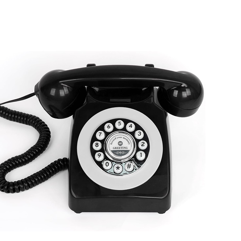 Telefon Audio Gästebuch | Guestbook Classic weiss mieten | Verleih Hochzeit, Geburtstag, Feier, Event