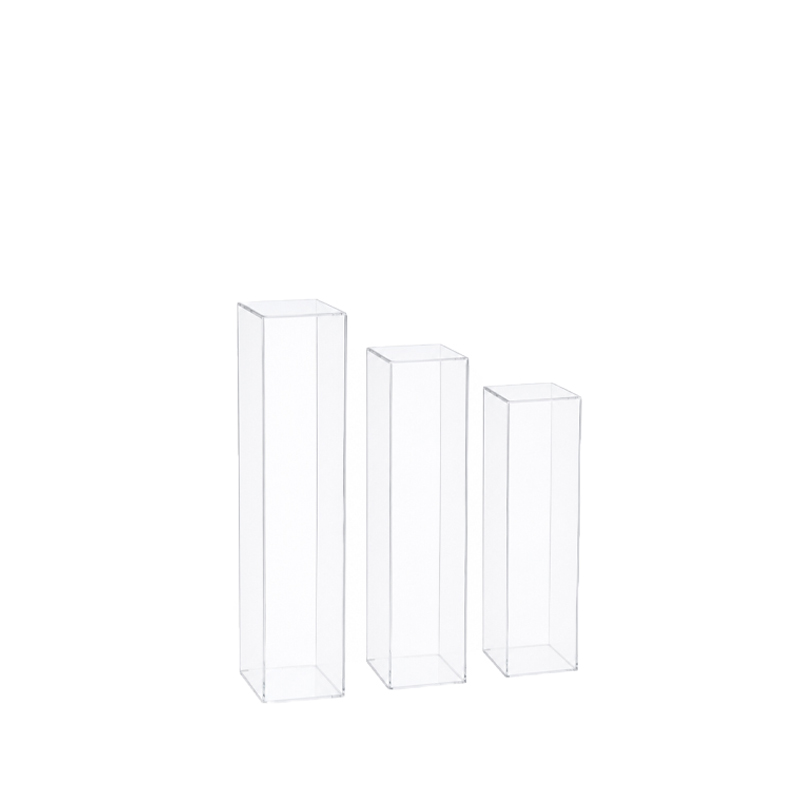 Quadersäule Acryl transparent [mieten]