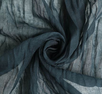 Serviette Musselin dark blue dunkelblau blau | mieten | Verleih für Hochzeit und Event 1