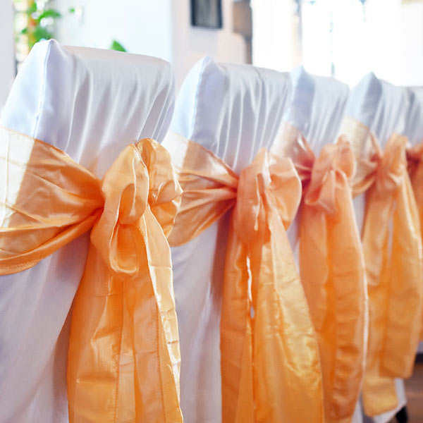 Stuhlhusse weiss Polyester Hochlehner Stühle | mieten Verleih Hochzeit_4