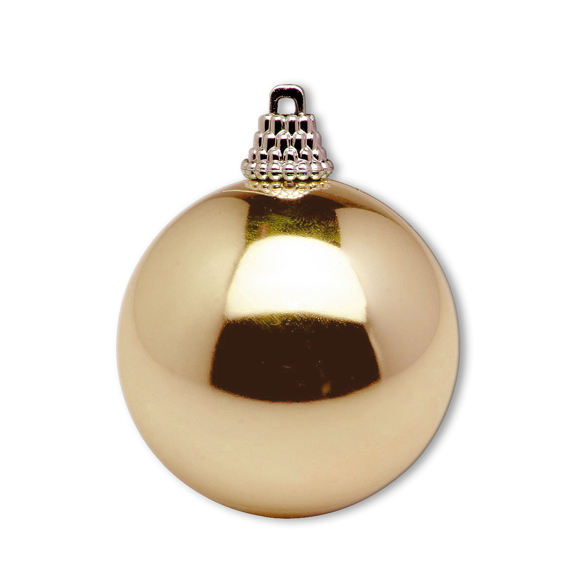 Weihnachtskugel gold glänzend [mieten]