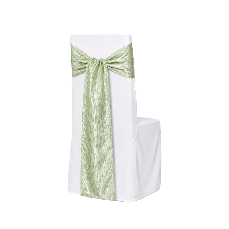 Schleifenband für Stuhlhusse | Taft 275x20cm |  dustygreen salbeigrün eukalyptus | Verleih Hochzeit Veranstaltung Geburtstag