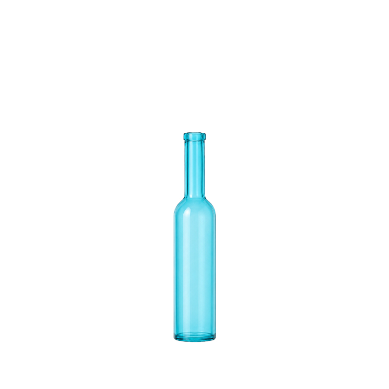 Flaschenvase gerade aqua mieten Deko Mottoparty Hochzeit Event