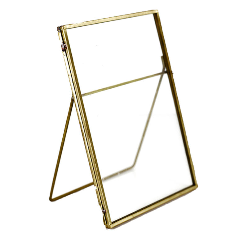 Bilderrahmen_Glas_Metall_Goldrand_20cm_30cm_mieten_Hochzeit_Schild