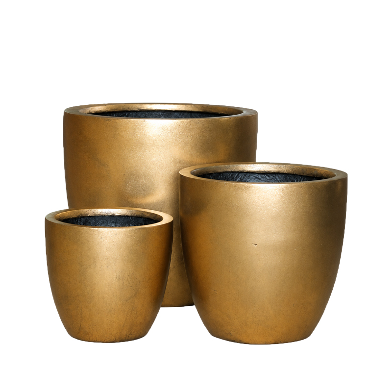 Dekoschale hoch gold Polyresin mieten