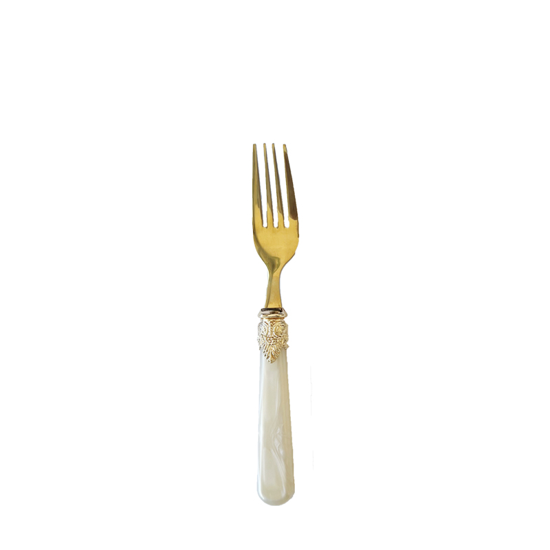 Besteck_Dessertgabel_Griff_Perlmutt_Elfenbein_gold_mieten_Verleih_Hochzeit_Firmenfeier_Geburtstag_1