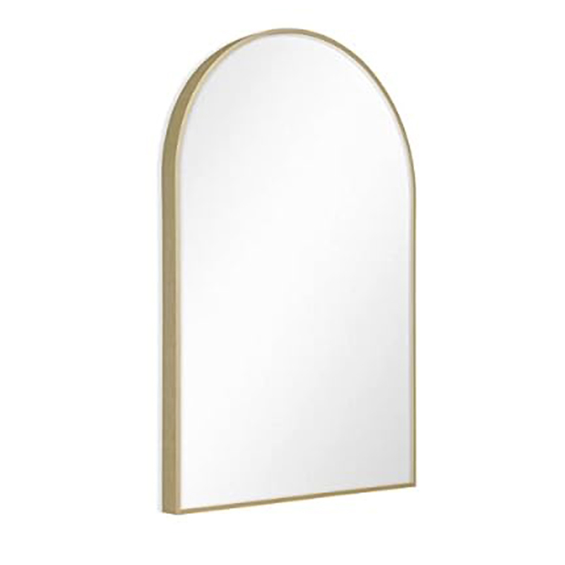 Spiegel Rundbogen 80x60cm gold modern für Staffelei | Sitzplan | Willkommensschild | Dekoration Hochzeit, Geburtstag, Feier,  Event