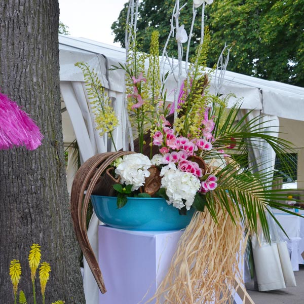 Schale Zink aqua mieten