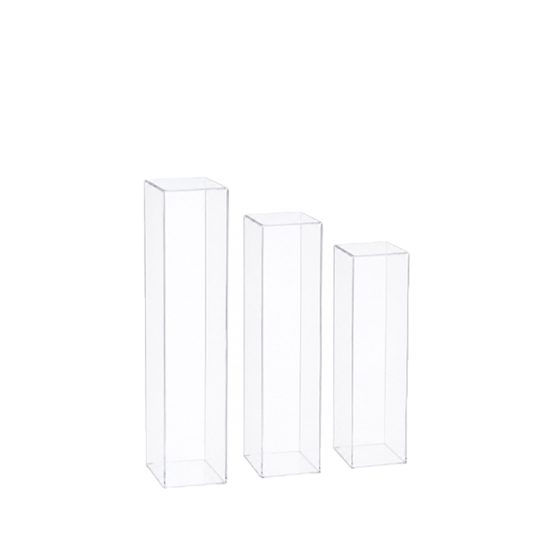 Quadersäule Acryl transparent [mieten]