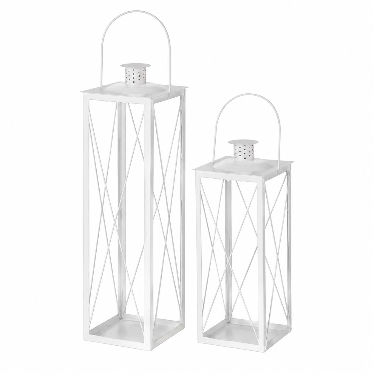 Laterne weiss groß 60cm 80cm mieten Hochzeit Trauung Feier Event Dekoration Eingang Treppe Verleih