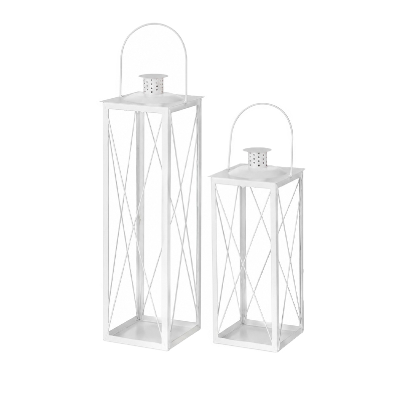 Laterne weiss groß 60cm 80cm mieten Hochzeit Trauung Feier Event Dekoration Eingang Treppe Verleih