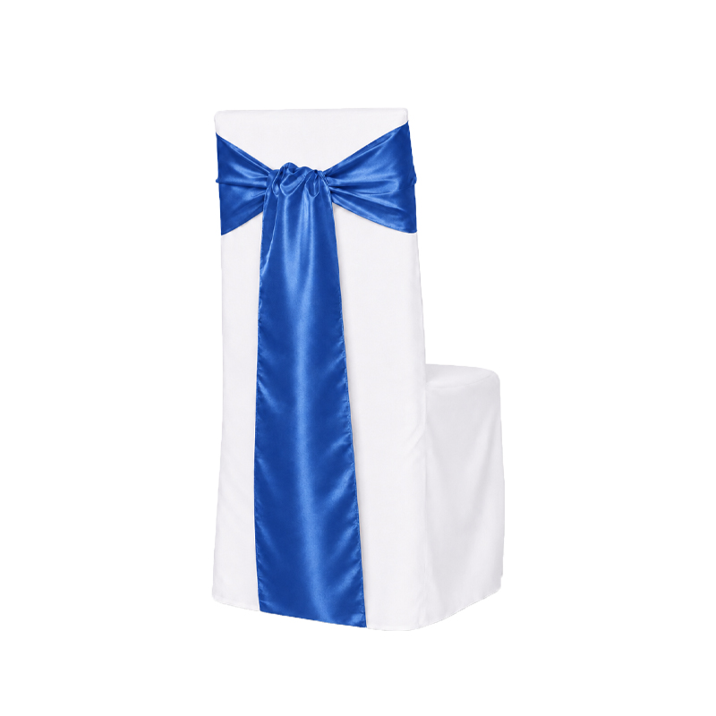 Schleifenband für Stuhlhusse | Taft 275x20cm | royalblau | Verleih Hochzeit Veranstaltung Geburtstag