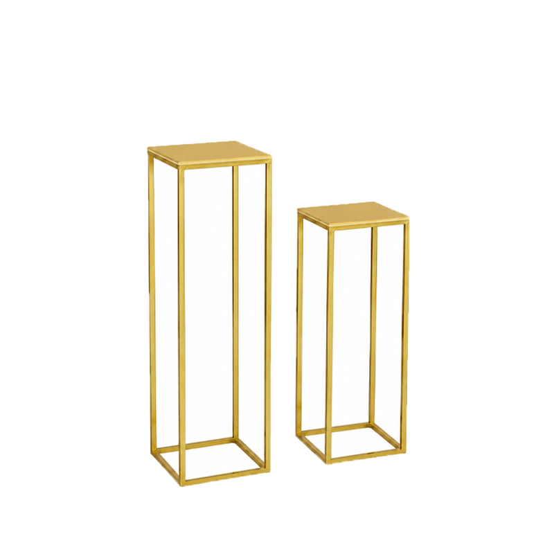 Blumenständer_Metallständer_hoch_stabil_gold_120cm_Blumendekoration_Hochzeit_Trauung_mieten