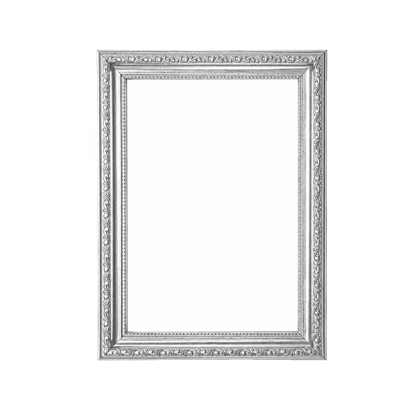 Bilderrahmen 60x80 cm silber mieten