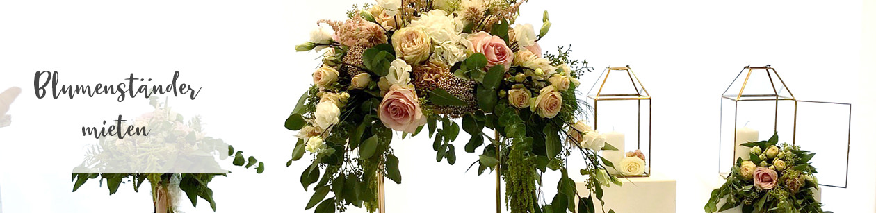 Blumenstander Fur Hochzeit Und Event Dekoanddesign Mietservice