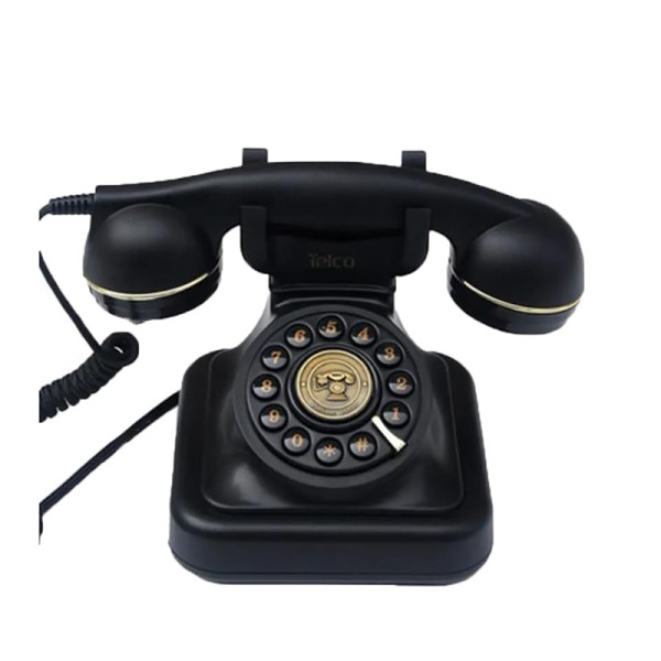 Telefon Audio Gästebuch | Retro schwarz mieten | Verteih Hochzeit, Geburtstag, Event, Feier