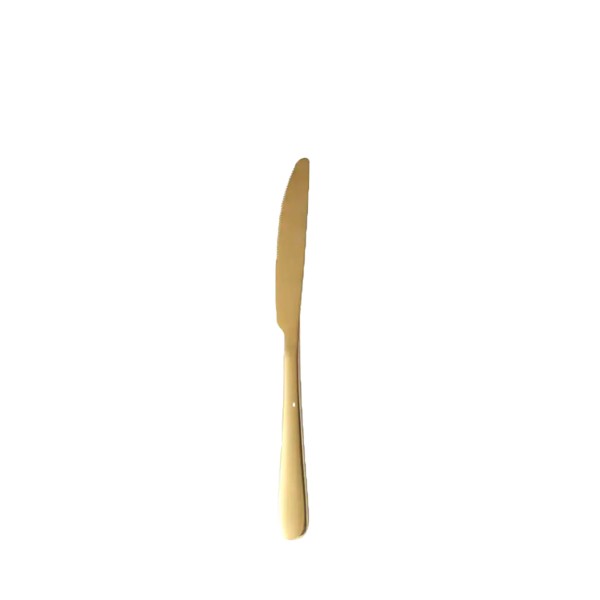 Buttermesser Standard gold glänzend Besteck mieten für Hochzeit und Feier