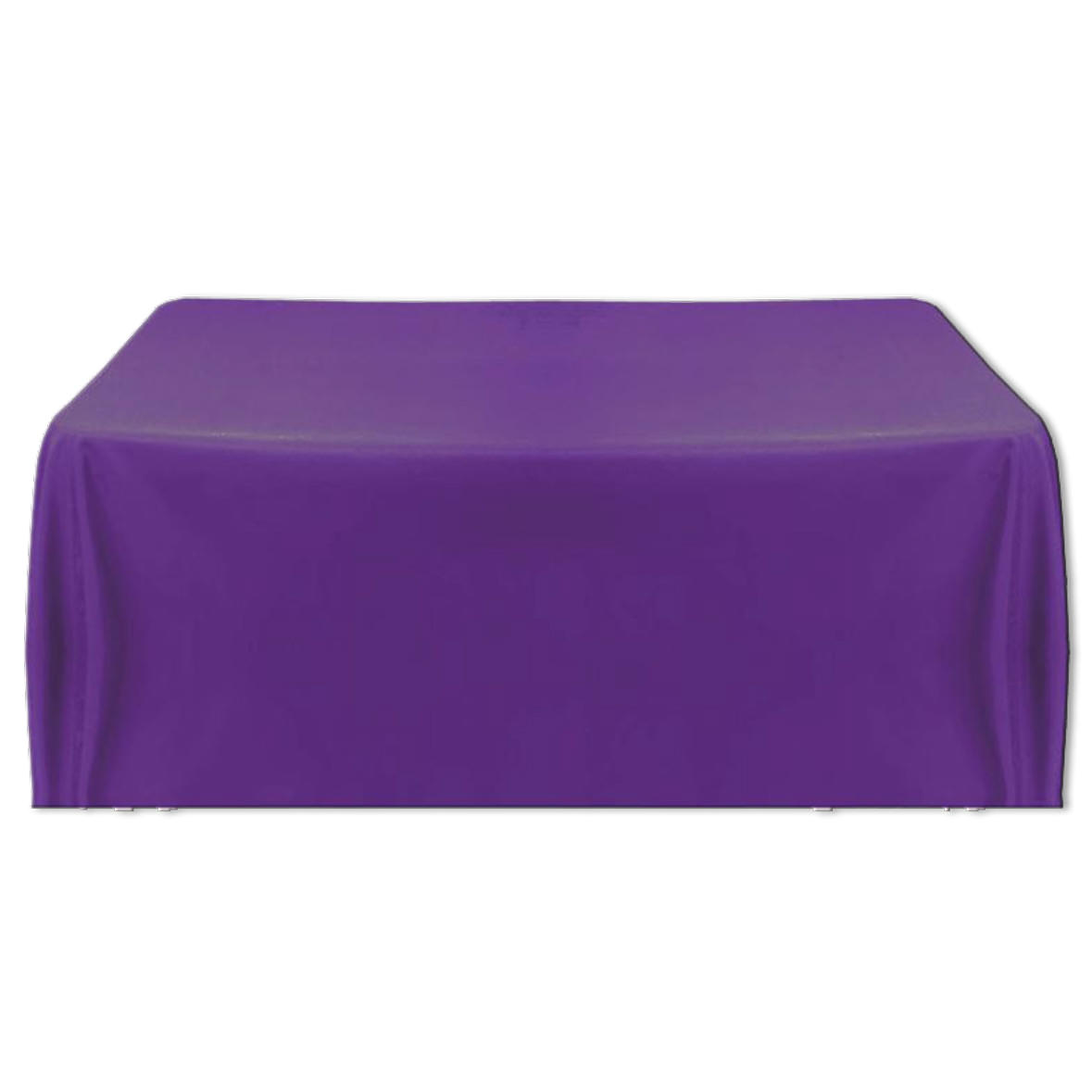 Tischdecke lila rechteckig 130x260 cm mieten | Verleih Hochzeit Feier