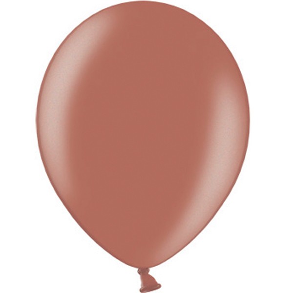 Helium-Luftballon 30cm kupfer | roségold