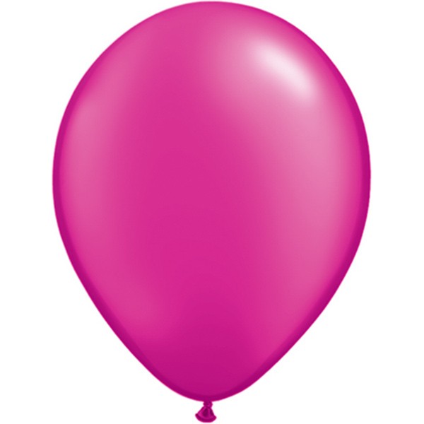Helium-Luftballon 30cm pink