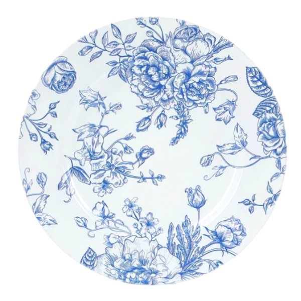 Platzteller_Porzellan_rund_mediterran_weiss_blau_33cm_mieten_Verleih_Hochzeit_Firmenfeier_Geburtstag_1
