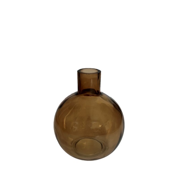 Vase Kugel | Kugelvase | braun klein Tischdeko Hochzeit Feier Event