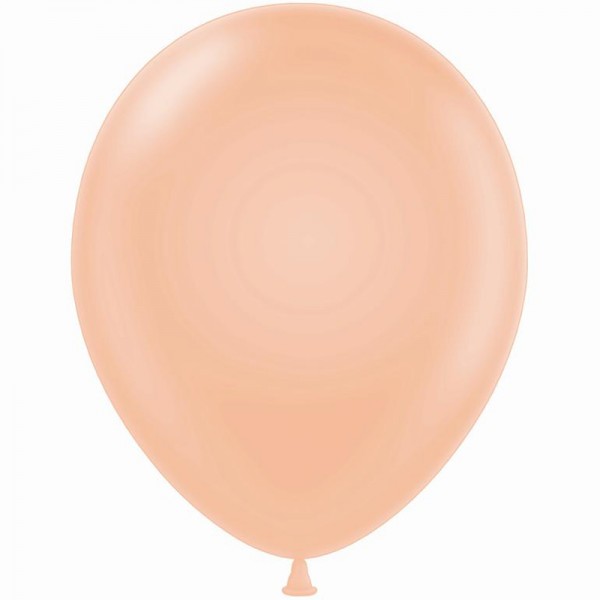 Helium-Luftballon 30cm aprikot-pfirsich