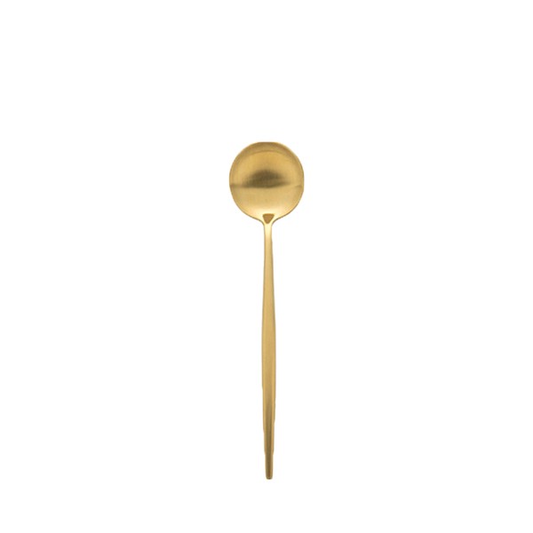 Dessertloeffel gold Besteck mieten Hochzeit Veranstaltung