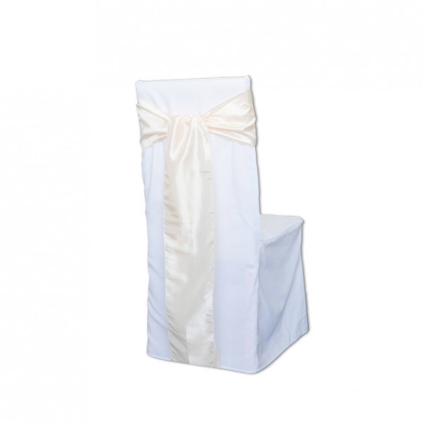 Schleifenband Taft / Satin Creme Muster